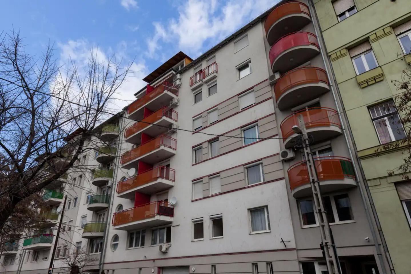 Bibor Apartment Budapest Exteriör bild